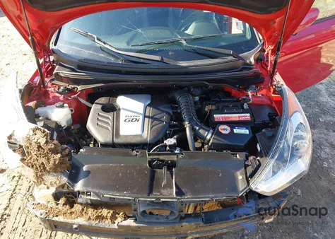 2017 Hyundai Veloster Turbo z USA, uszkodzony, nr VIN KMHTC6AE9HU308723